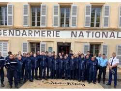 Les volontaires du SNU au Musée de la Gendarmerie et du Cinéma