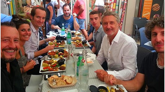 Ce mercredi la Cuisine Niçoise fait La Gaule d'Antoine 