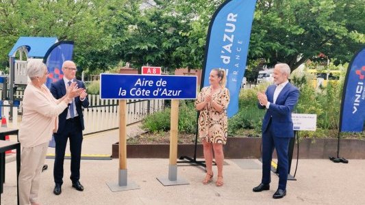 Changement d'ère sur l'Autoroute A8, désormais la Côte d'Azur a son aire