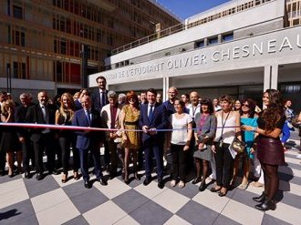 Inauguration de la Maison de l'Etudiant de Nice