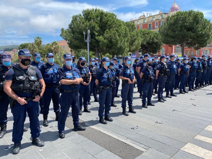 Manifestation de policier