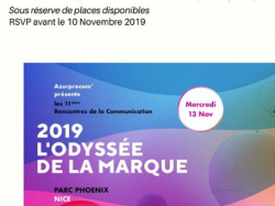 Les Rencontres de la Com' 2019 : l'Odyssée de la Marque, inscriptions ouvertes !