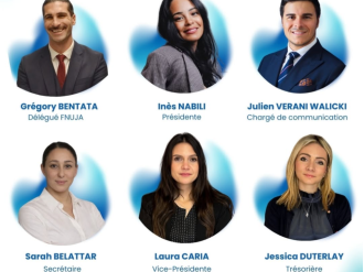 Inès Nabili élue présidente de l'Union des Jeunes Avocats de Grasse