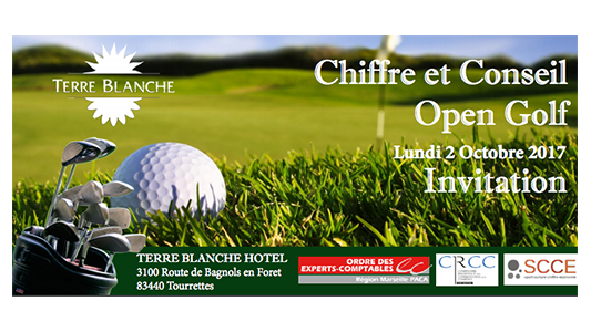 Chiffre et Conseil Open Golf du 2 octobre 2017 : inscriptions ouvertes !