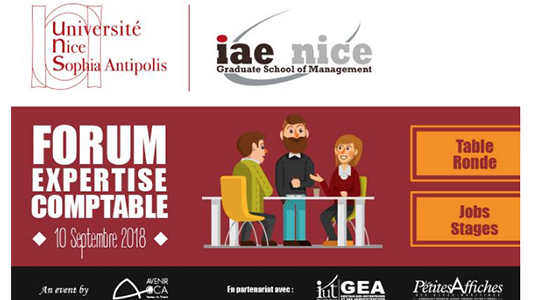 Forum de l'expertise-comptable le 10 septembre à Nice