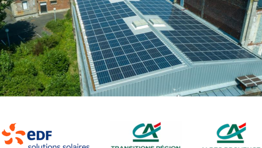 EDF solutions solaires et les fonds du Crédit Agricole renforcent leur partenariat dans le photovoltaïque tertiaire et industriel