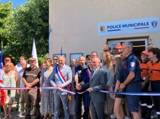 Un nouveau poste de police municipale inauguré à Falicon : un pas de plus vers la sécurité et la proximité
