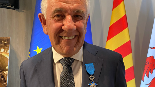 Marcel Ragni fait chevalier de l'ordre national du Mérite
