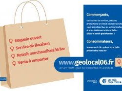 Avec Geolocal06.fr, géolocalisez vos commerçants, artisans et producteurs azuréens !