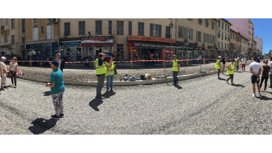Commerçants et techniciens du tramway : partager aussi de bons moments !