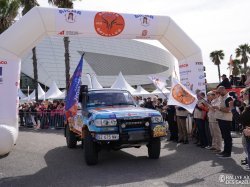 160 équipages féminins se sont élancés depuis Nice pour la 35e édition du Rallye Aïcha des Gazelles du Maroc