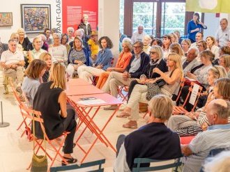 Yoyo Maeght tiendra une conférence le 25 juin au musée du Niel sur la saga familiale et l'art abstrait au profit de l'association Roue Libre