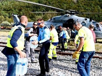 Intempéries : sur le terrain, tous mobilisés