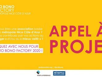 Appel à projets Pro Bono Factory Nice Côte d'Azur ? : « ?Bien Manger ? » « ?Mieux Vieillir ? »
