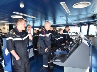 En mer Rouge, la Marine nationale opère avec la marine égyptienne