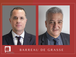 Bâtonnat 2024-2025 de Grasse : Il faudra un second tour