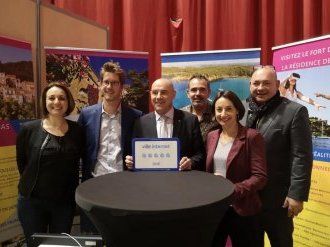 5@ au label ville Internet pour Bormes-les-Mimosas