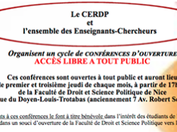 Conférence CERDP - "La société civile immobilière stratégie patrimoniale en 2018"