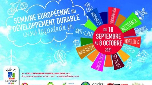 Un programme chargé pour la Semaine européenne du développement durable