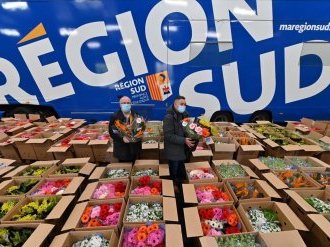 La Région Sud commande 10 000 bouquets à sa filière horticole pour les soignants