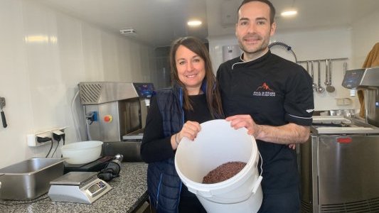 Orfèvrerie chocolatière au Cros d'Utelle