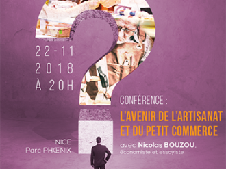 Conférence CGA06 : "L'avenir de l'artisanat et du petit commerce" avec Nicolas Bouzou économiste