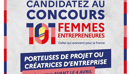 Deuxième édition du concours « 101 Femmes Entrepreneures » : les candidatures sont ouvertes !
