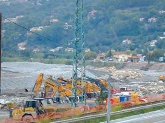 Vallée du Var : des travaux gigantesques pour prévenir les inondations !