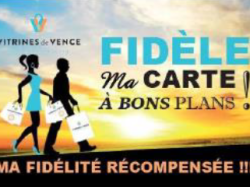 Les Vitrines de Vence lancent « FIDELE » la carte fidélité multi commerces