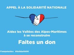 Le Département 06 lance un appel à la solidarité nationale pour aider ses vallées à se reconstruire 