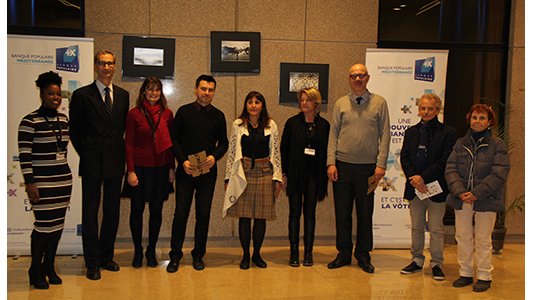 La photo à l'honneur à la Banque Populaire Méditerranée !