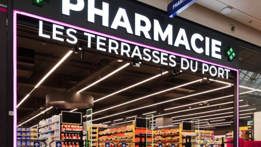 PharmaBest quadruple sa surface aux Terrasses du Port