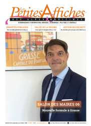 Une de la semaine des Petites Affiches des Alpes Maritimes