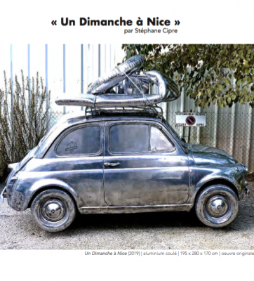 Vie locale - Demain, présentation de l'œuvre "Un Dimanche à Nice" de Stéphane Cipre - LES PETITES AFFICHES