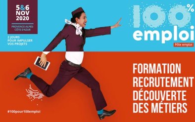 Les 100% emploi, c'est les 5 et 6 novembre dans toute la région : rendez-vous en ligne et en physique
