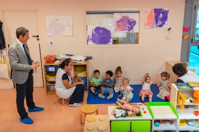 À Cannes, les enfants des crèches municipales initiés à l’anglais et à la (…)
