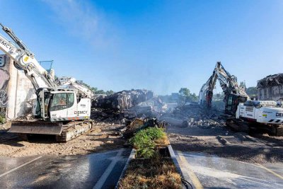 Sur l’A7, deux ponts démolis en un week-end à Marseille