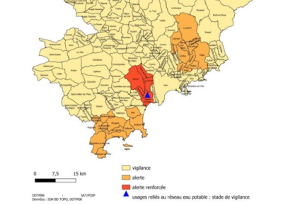 Sécheresse : le préfet déclenche des restrictions d’eau dans 30 communes